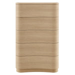 Mirae 5-Drawer Chest in Brushed Light Oak