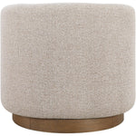 Modra Swivel Accent Chair in Beige
