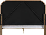 Caswell Vegan Leather Bed - King in Natural