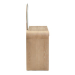 Moonrise 48" Natural Ash Vanity Desk with Mirror in Natural Ash